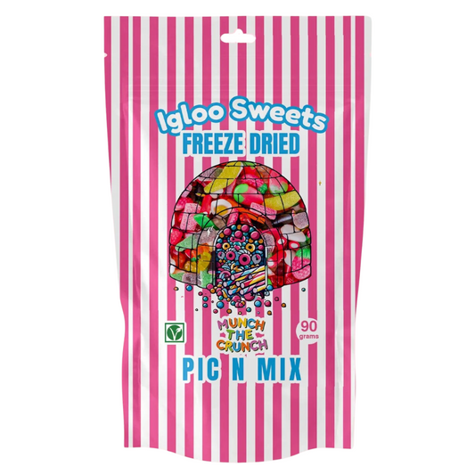 Igloo Pink Pic n Mix Freeze Dried Sweets