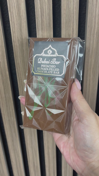 Dubai Pistachio Filled Chocolate Bar